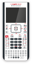 TI-Nspire CX II-T handheld (non-CAS style device photo)
