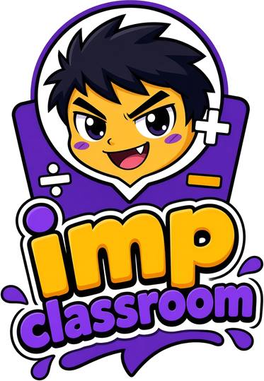 Imp, the IMProject maths classroom mascot